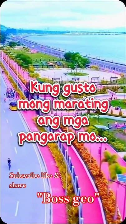 Iwan Mo Para Sa Mga Pangarap mo .